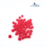 Плавающая силиконовая насадка 12 мм клубника (уп./10 шт)