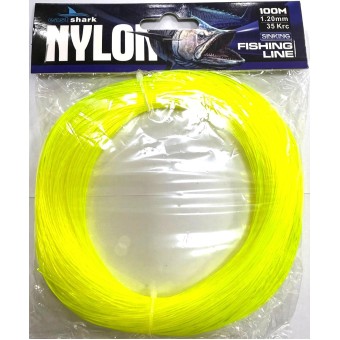 Леска EastShark NYLON в мотке 50м 2,0 мм желтая