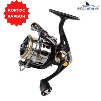 Катушка EastShark Silver SPIN 3500 Carbon body