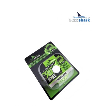 Поводковый мат-ал 50m-X8 green camo 0.10mm