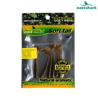 Силиконовая приманка ES3101 60 мм (6 шт/уп) color: X003 Силиконовая приманка ES3101 60 мм (6 шт/уп) color: X003