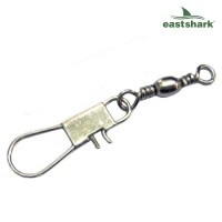 Вертлюг с карабином белый №2 (5шт) Вертлюг с карабином белый №2 (5шт)