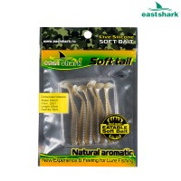 Силиконовая приманка ES3101 60 мм (6 шт/уп) color: D031 Силиконовая приманка ES3101 60 мм (6 шт/уп) color: D031