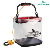 Ведро для замеса прикормки прозрачное D 24 Ведро для замеса прикормки прозрачное D 24