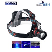 Фонарь налобный EastShark CT-340-1 синий свет Фонарь налобный EastShark CT-340-1 синий свет
