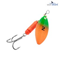 Блесна вращающаяся (уп./5шт.) EastShark Longer размер-2 (7 грамм) col.#658 Блесна вращающаяся (уп./5шт.) EastShark Longer размер-2 (7 грамм) col.#658