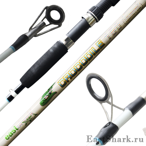 Удилище ES Крокодил белый (100-250 гр) 1,5 м