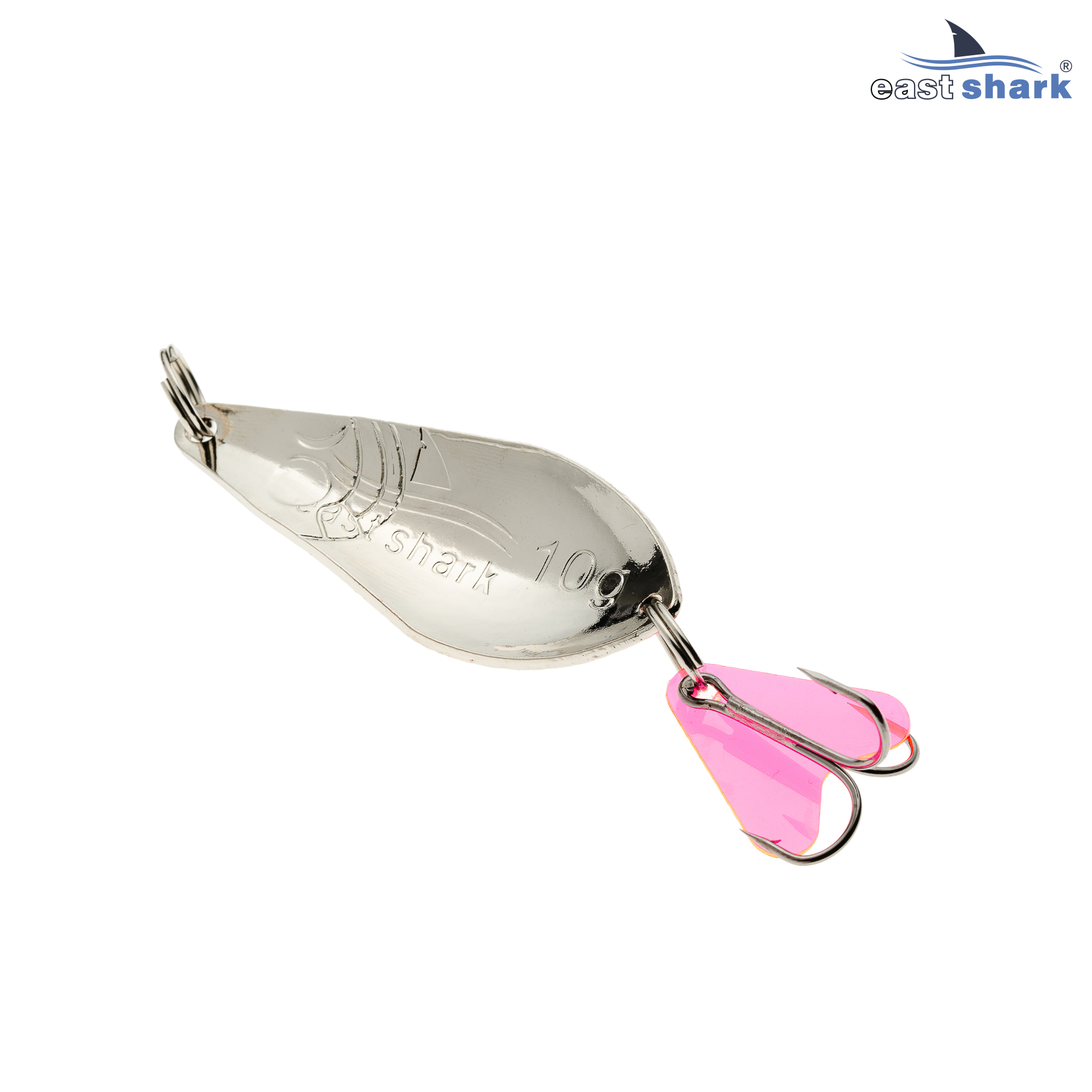 1021 Блесна колеблющаяся ES Atom 10 г 50 мм #01