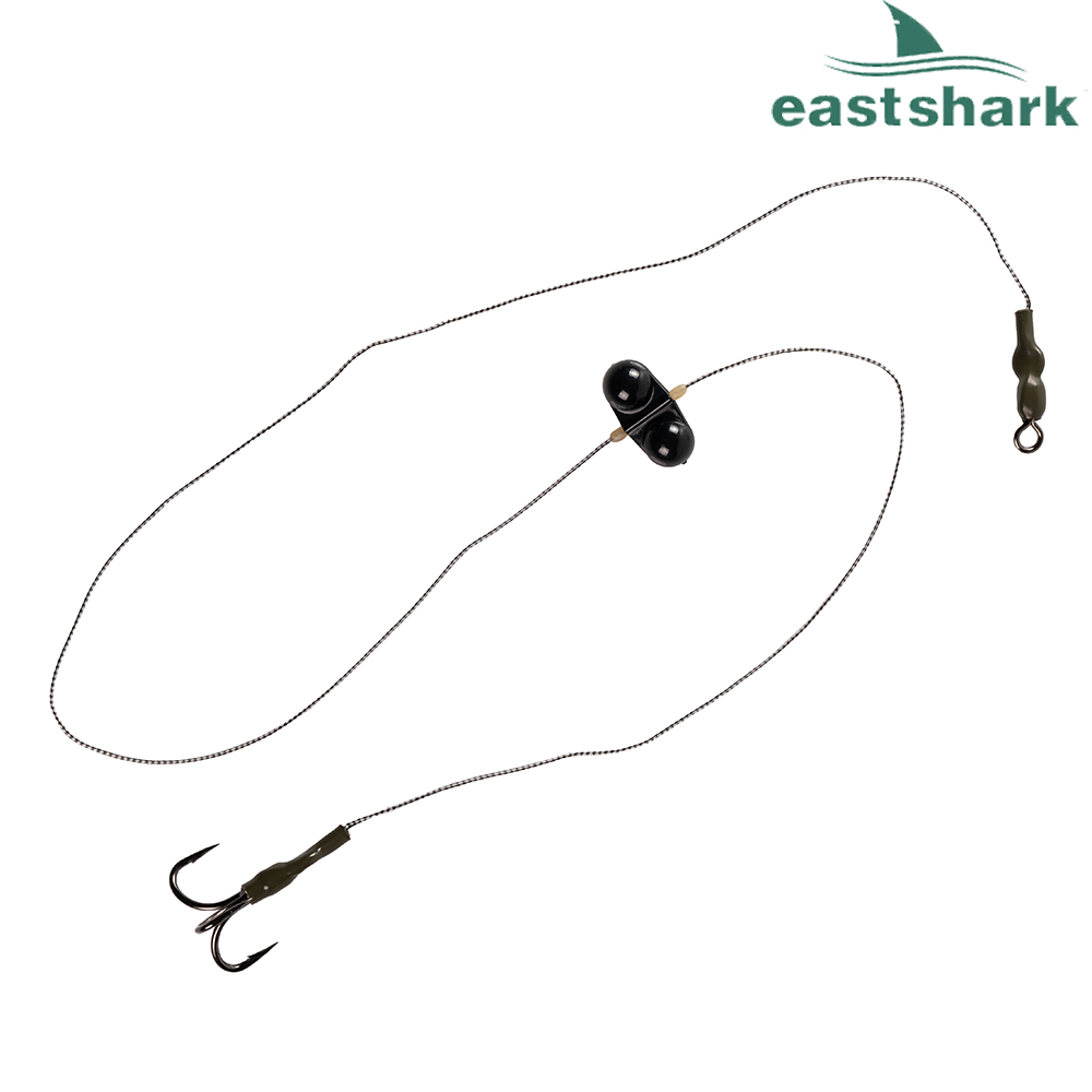 Оснастка на сома #04 с тройником 5/0 80 см