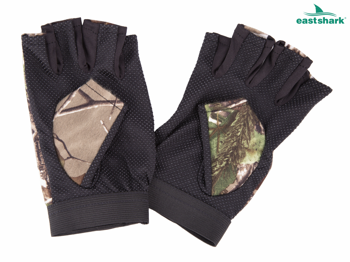 Перчатки рыболовные EastShark G13 камыш