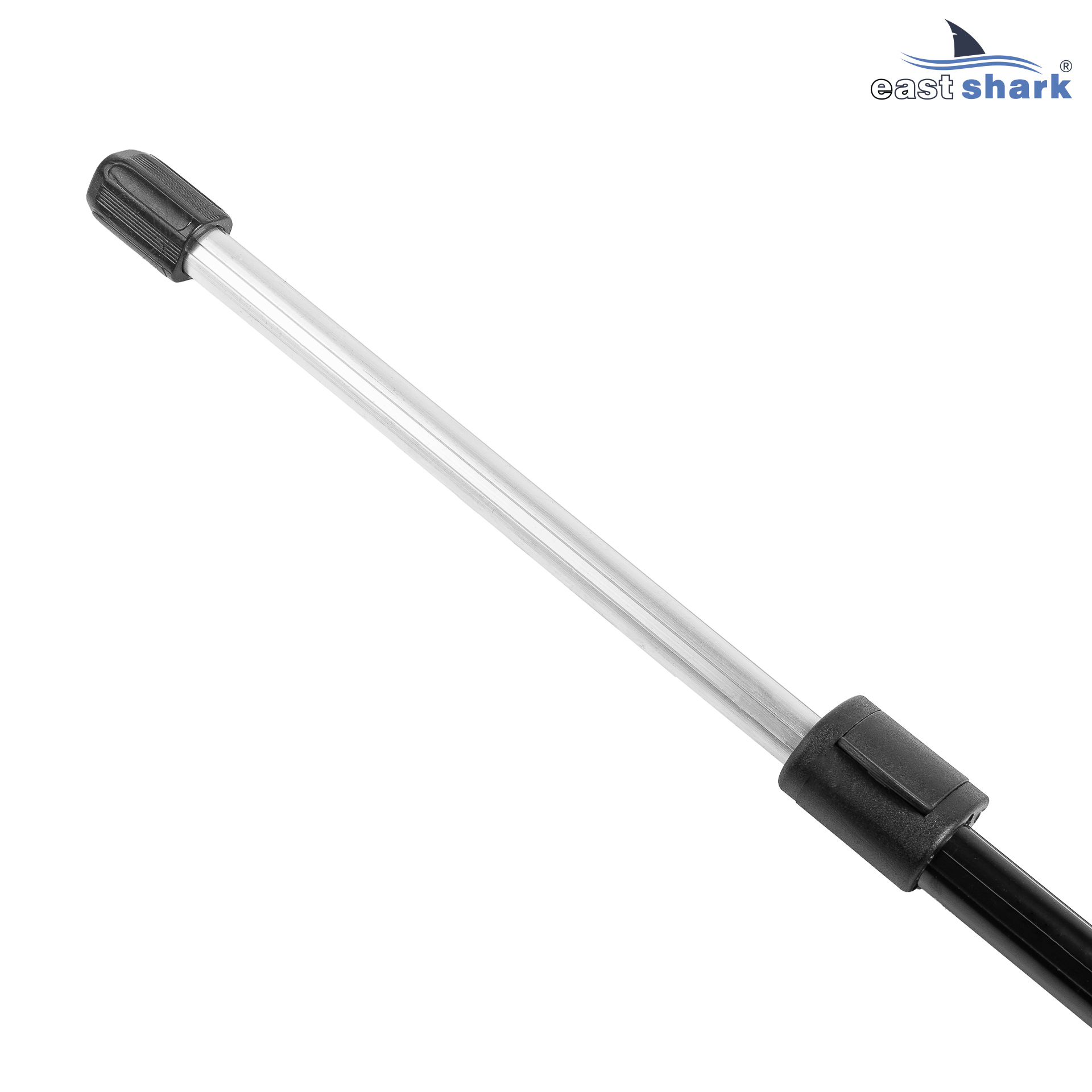 Подставка под сигнализатор с буром и зажимом 1,2 м "толстая"