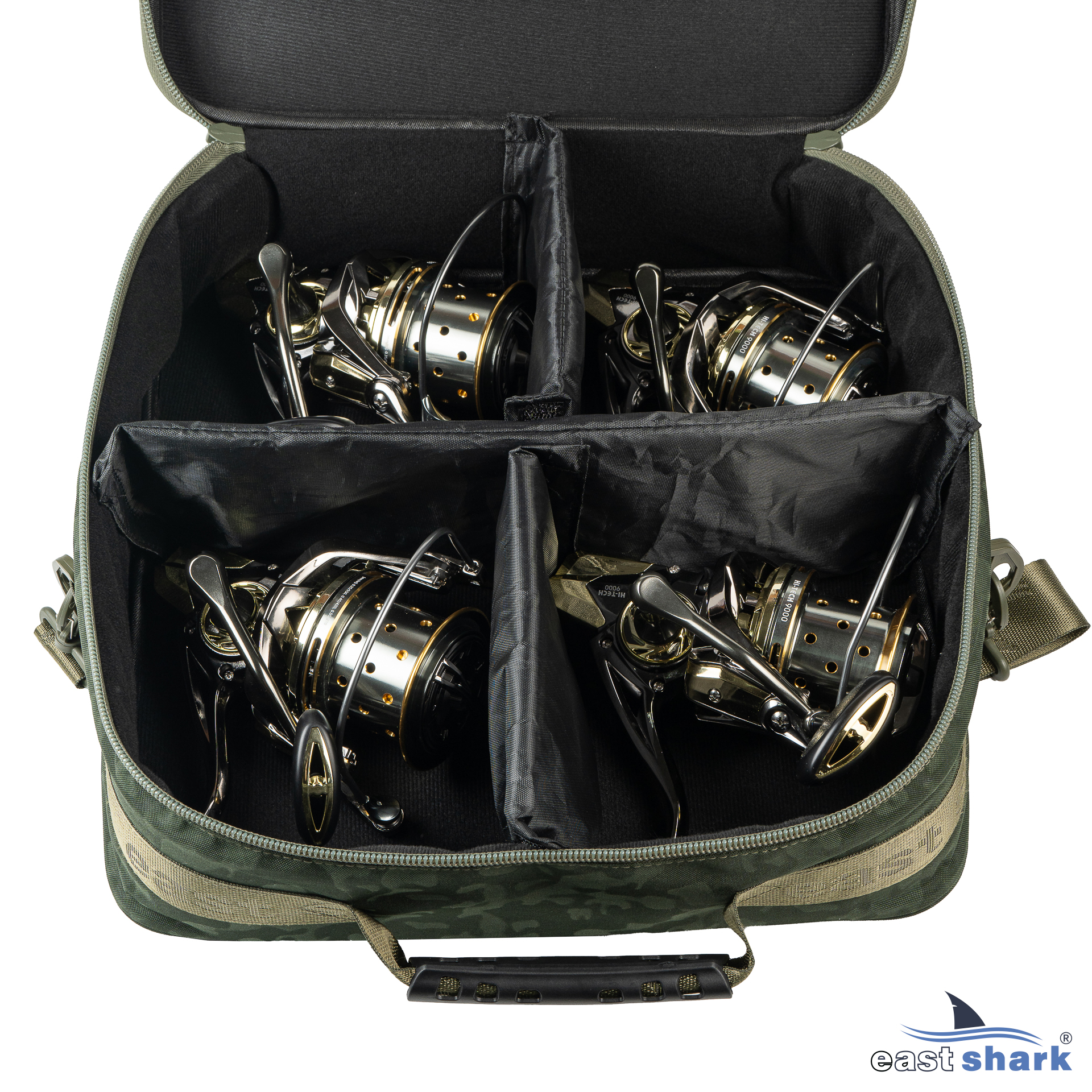 Сумка для 4-х катушек EastShark ZYB-383814-SSS