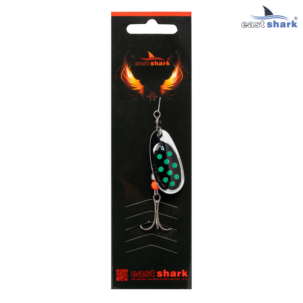 Блесна вращающаяся (уп./5шт.) EastShark Screw размер-4 col.#720