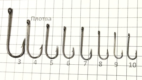 Крючки Катана Плотва №10 (10 шт./уп.)