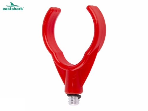 Рогатуля пластиковая "U" красная