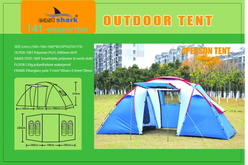 Палатка ES 141 - 4 person tent