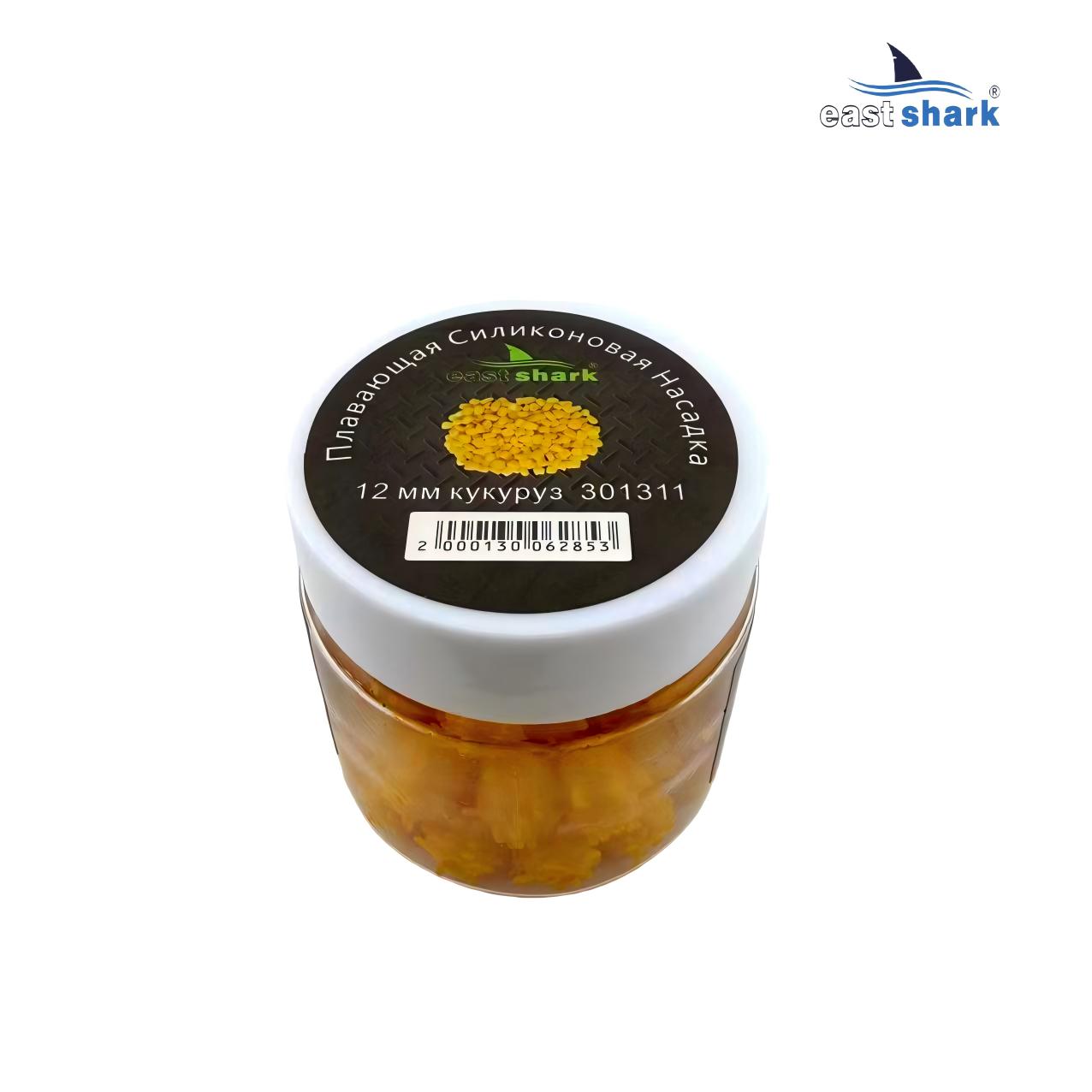 Плавающая силиконовая насадка 12 мм кукуруза (уп./10 шт)