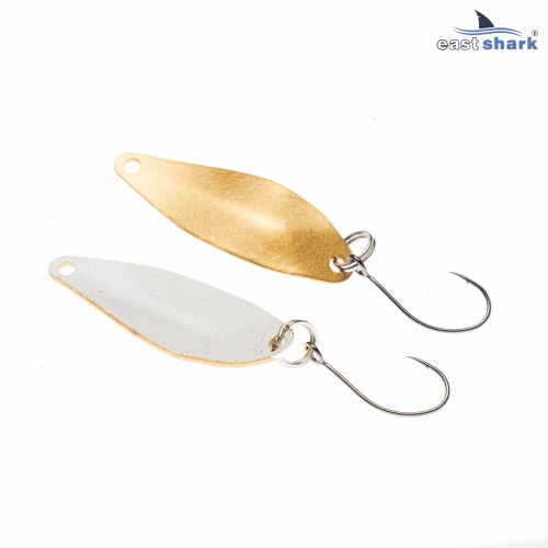 Блесна колеблющаяся EastShark Rapid Flow 1,5 г Gold (уп. 3 шт) 