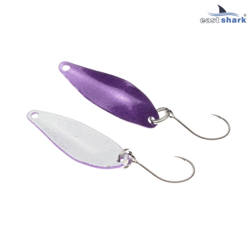 Блесна колеблющаяся EastShark Rapid Flow 1,5 г Violet (уп. 3 шт) 