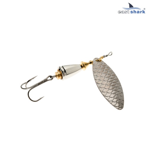 3002 Блесна вращающаяся ES Long Chip Accoustic №1 45mm 6g #010