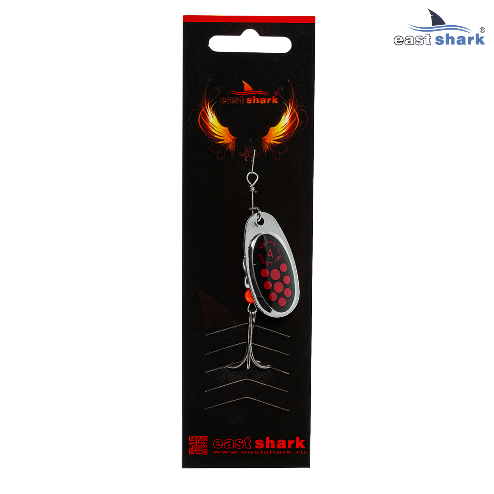 Блесна вращающаяся (уп./5шт.) EastShark Screw размер-4 col.#725