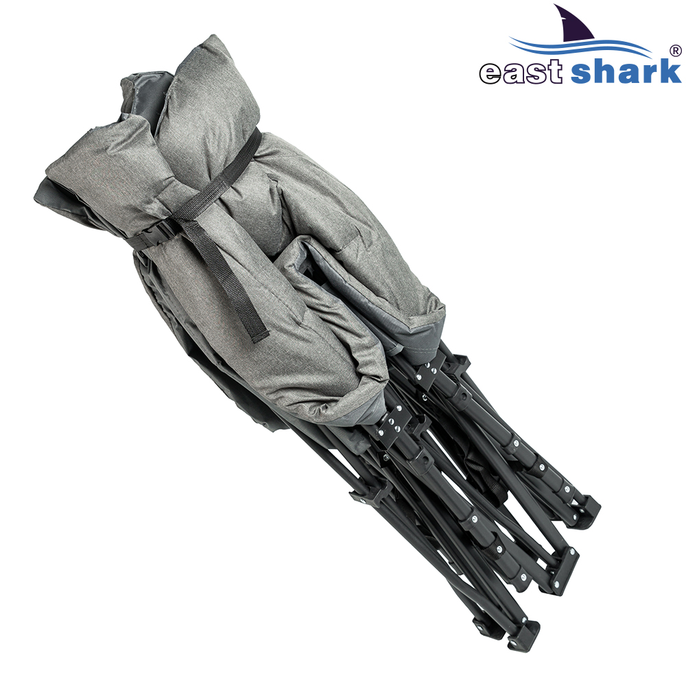 Раскладушка EastShark туристическая ES-97 серая