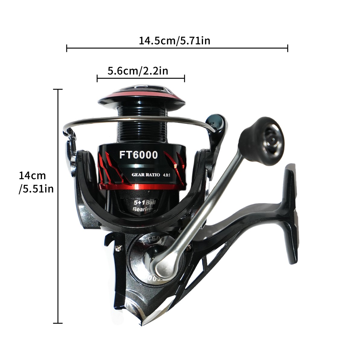 Катушка EastShark FT 6000