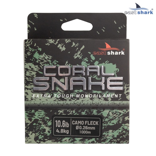 Леска CORAL SNAKE CAMO 1000m 0.26mm
