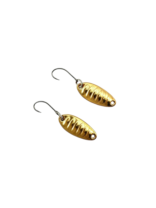 Блесна колеблющаяся EastShark NanoWave 2,5 г Gold (уп. 2 шт) 