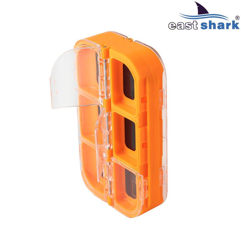 Коробочка EastShark с магнитами MB-HM 600 оранжевая