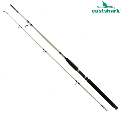 Удилище ES Крокодил прозрачный  с резьбой (100-250гр) 1,65 м