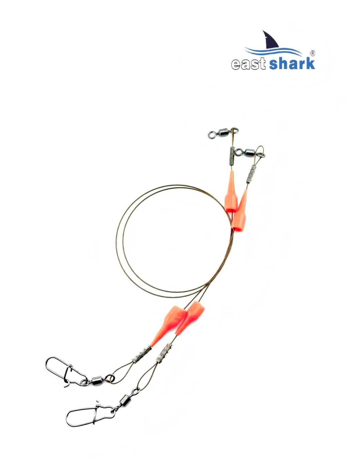 Поводок EastShark MDGS-титановый 0.39*26см