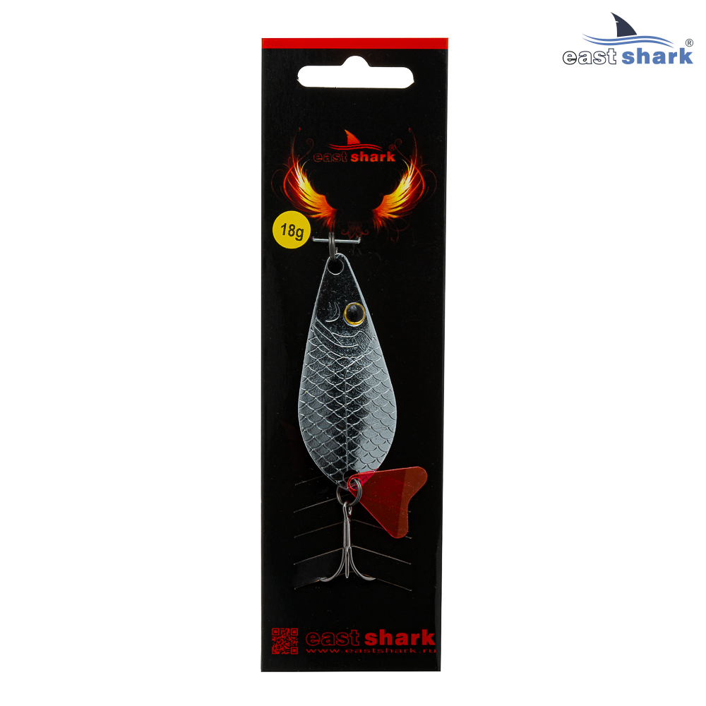 Блесна колеблющаяся (уп./5шт.) EastShark Atomic 18 грамм col.#037
