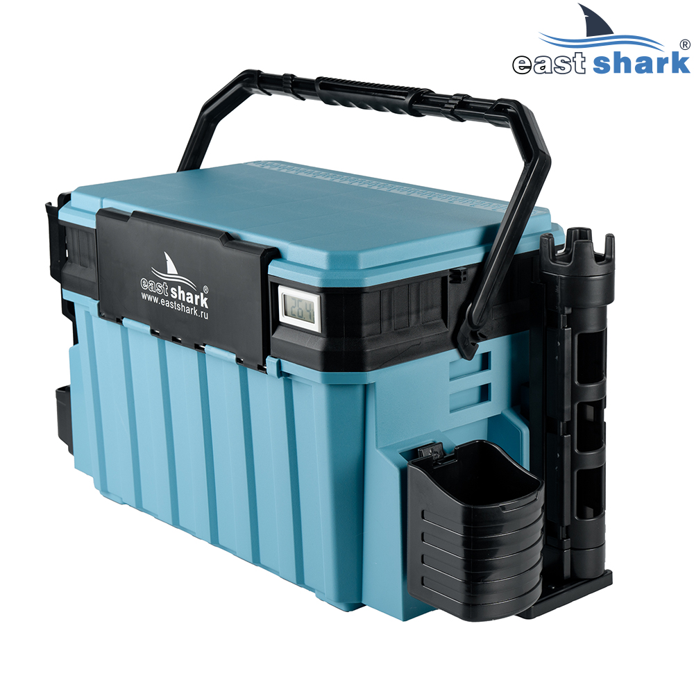 Ящик рыболовный EastShark LY85 голубой