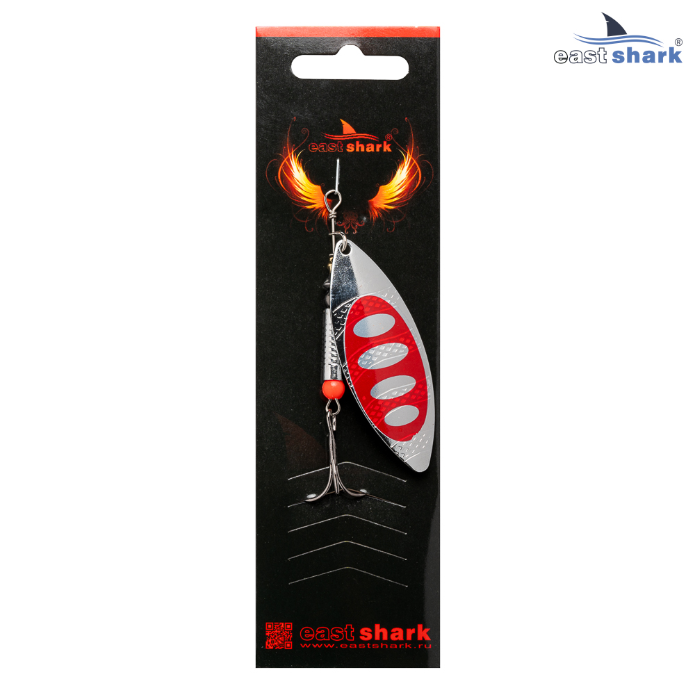 Блесна вращающаяся (уп./5шт.) EastShark Longer размер-4 col.#612