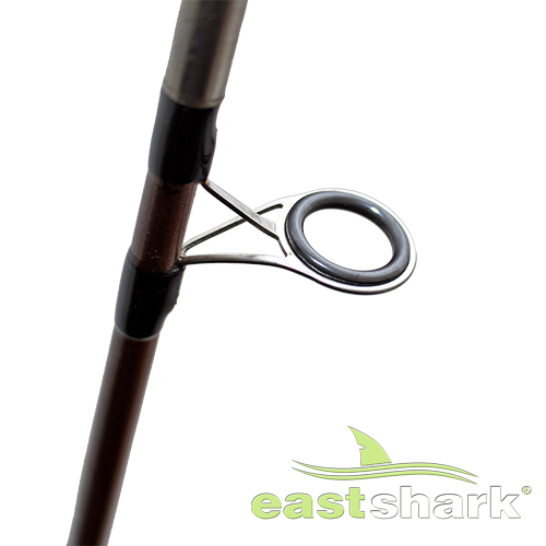 Удилище ES Крокодил коричневый с резьбой (100-250 гр) 1,65 м