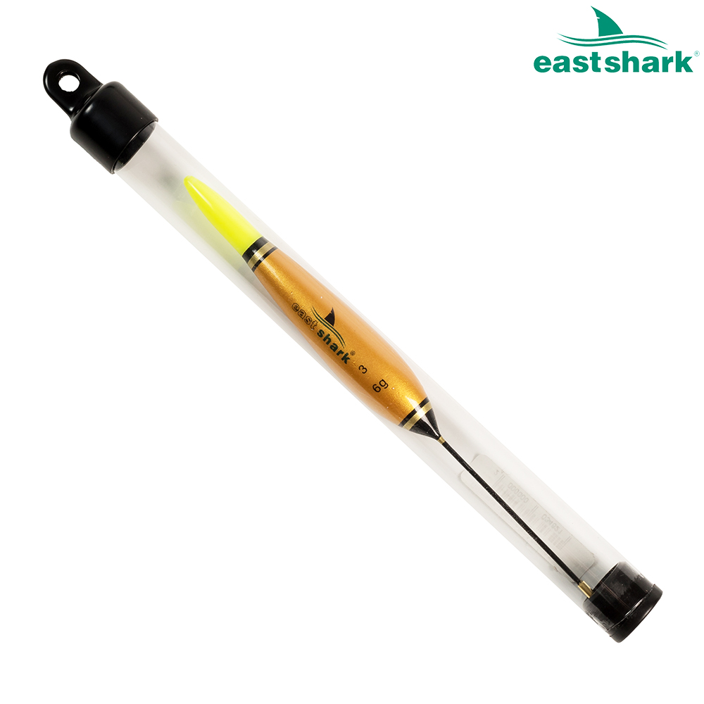 Поплавок с батарейкой короткий золотой 7 гр.