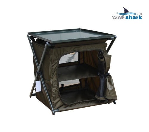 Стеллаж-органайзер кемпинговый / походная кухня EastShark HYL 032 S 2 полки