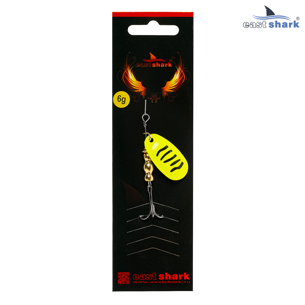 Блесна вращающаяся (уп./5шт.) EastShark Screw размер-3 (6 грамм) col.#799