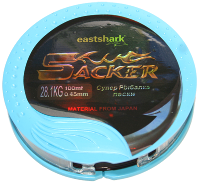 Леска SACKER 0,25 100 м (вишневый цвет)
