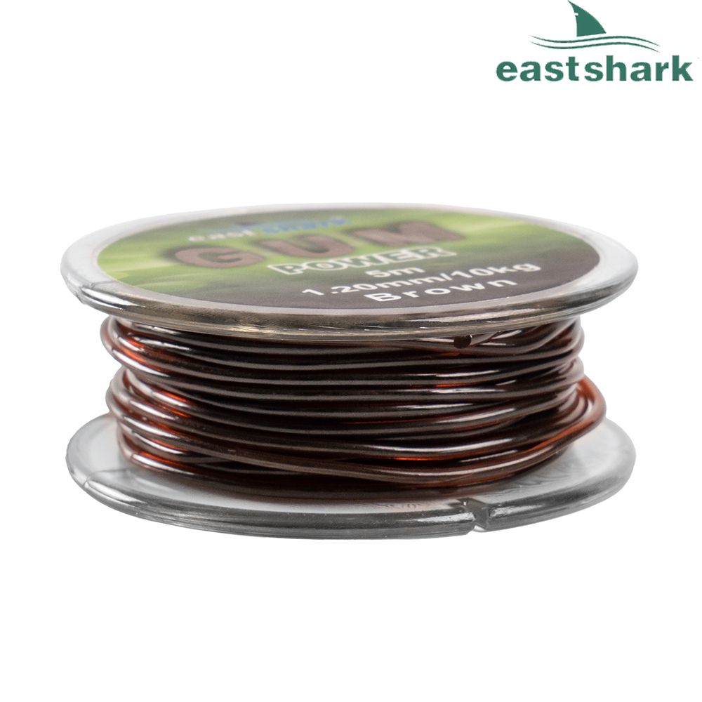 Фидергам POWER GUM brown 5 м 1.2 мм