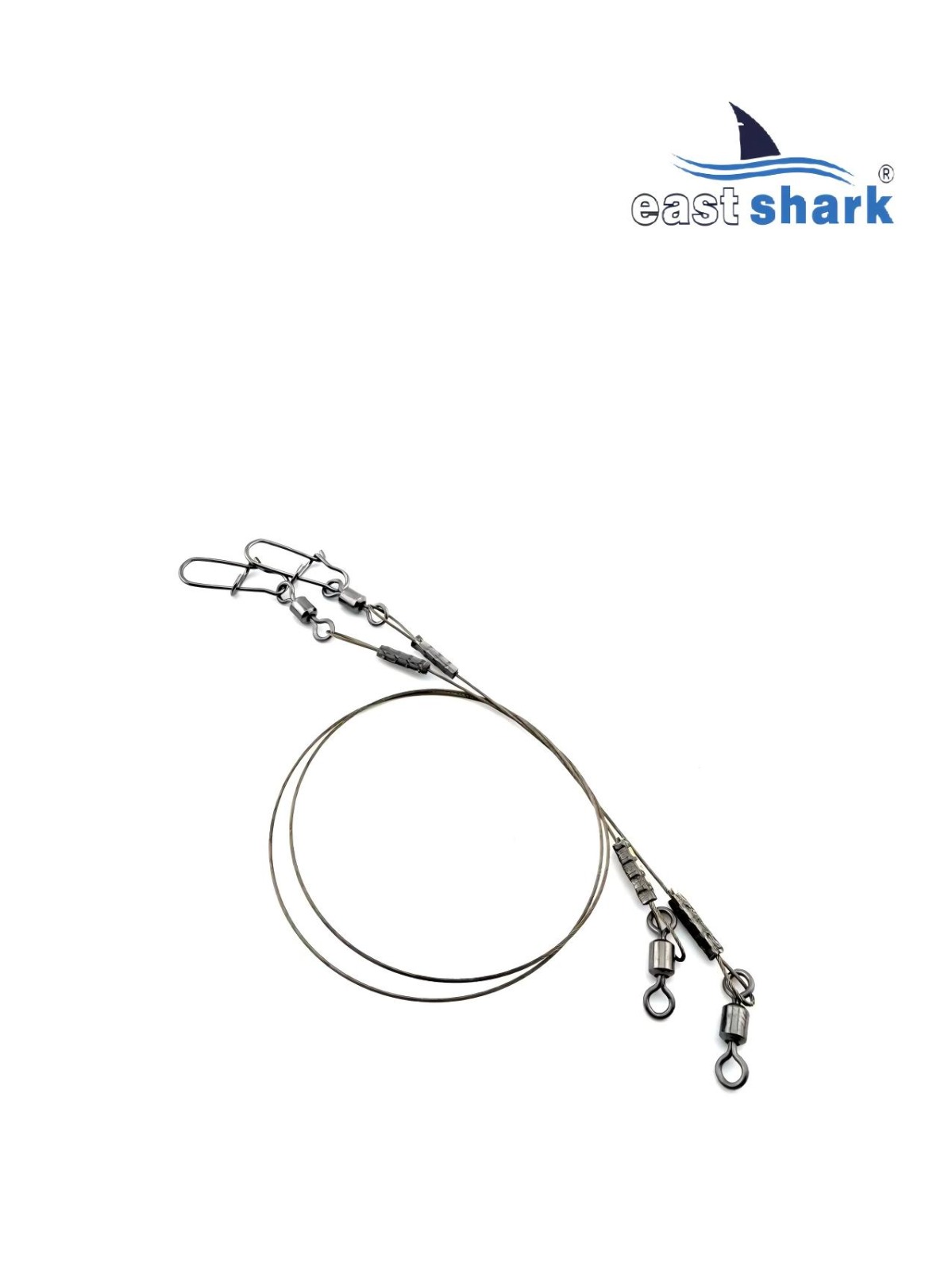 Поводок EastShark титановый 0.52*13см