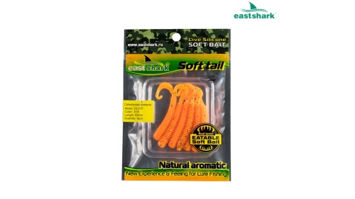 Силиконовая приманка ES3107 65 мм (6 шт/уп) color: E35