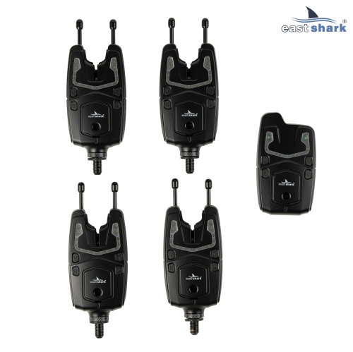 Набор сигнализаторов с пейджером EastShark Carp Detekt SET (4+1)