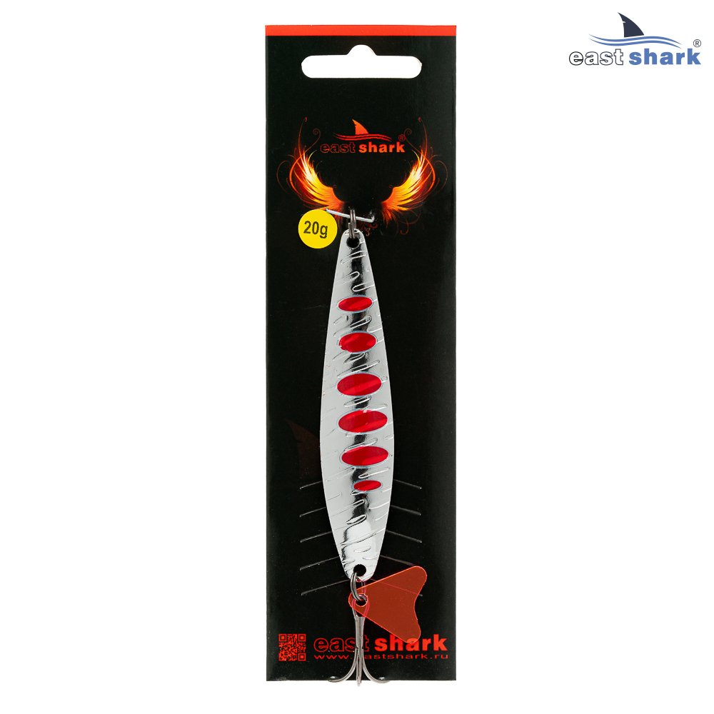 Блесна колеблющаяся (уп./5шт.) EastShark Narrow 20 грамм col.#224