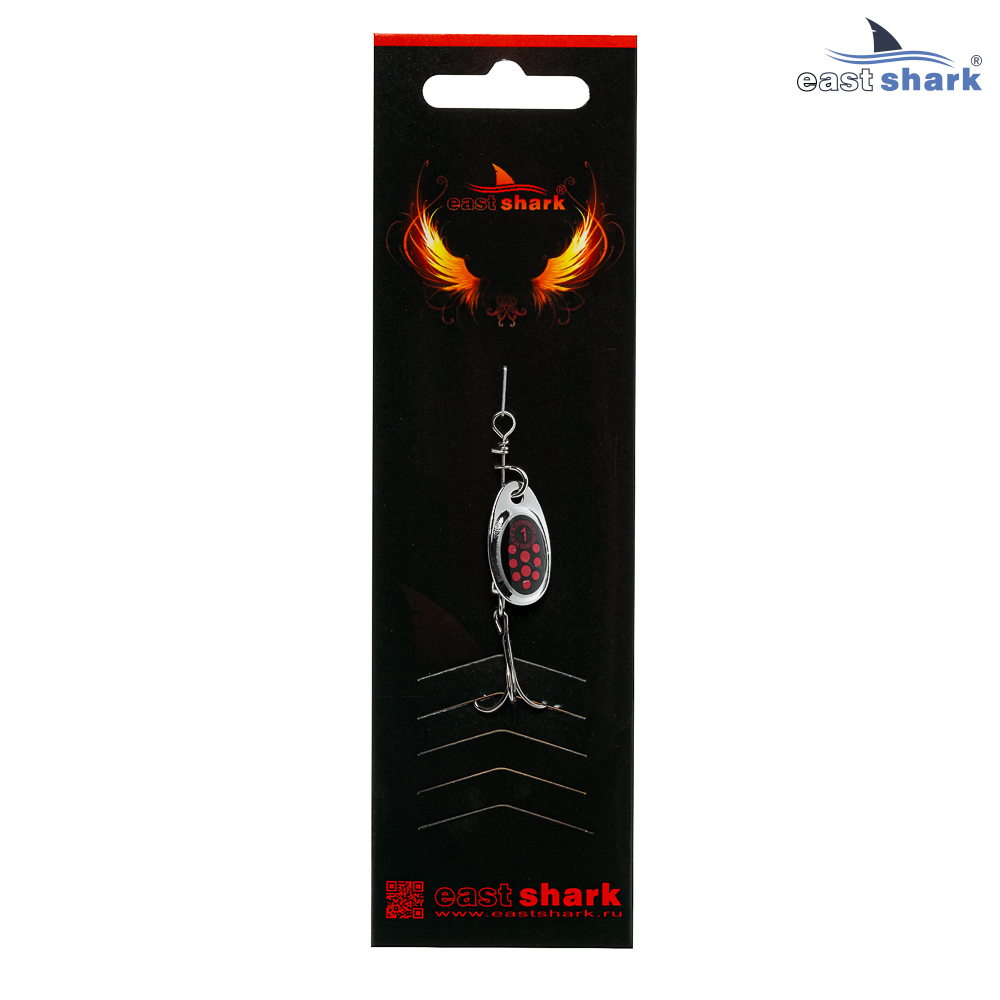 Блесна вращающаяся (уп./5шт.) EastShark Screw размер-1 col.#725
