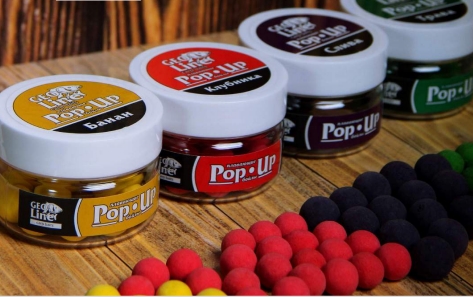 Бойлы POP-UP GeoLine "ФЛЮРО" 12мм Ананас