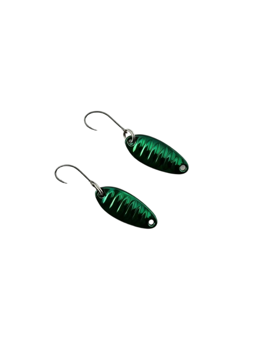 Блесна колеблющаяся EastShark NanoWave 2,5 г Green (уп. 2 шт) 