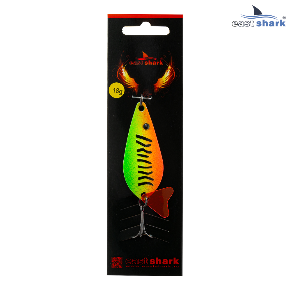 Блесна колеблющаяся (уп./5шт.) EastShark Atomic 18 грамм col.#059