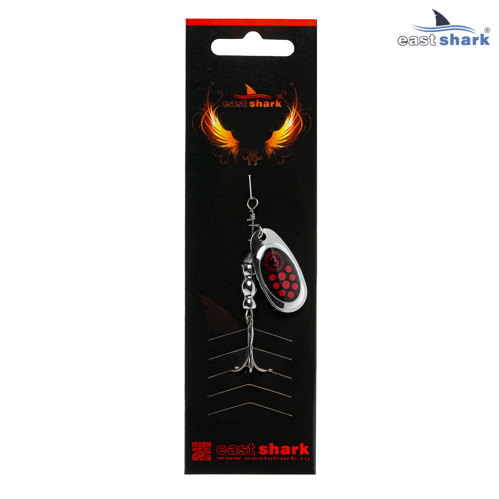 Блесна вращающаяся (уп./5шт.) EastShark Screw размер-3 col.#725